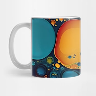 Abstract oil and water mix background Mug